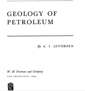 Geology of Petroleum PDF Free Download.