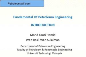 petroleum engineering dissertation topics
