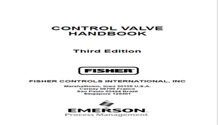 Control Valve Handbook PDF Free Download
