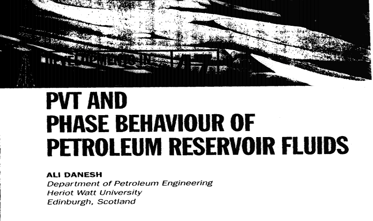 PVT and Phase Behaviour Of Petroleum Reservoir Fluids Pdf